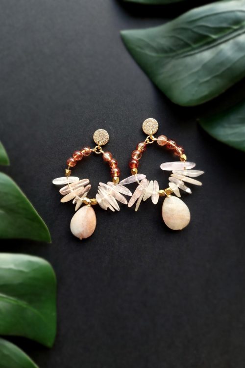 Kõrvarõngad morganiidiga