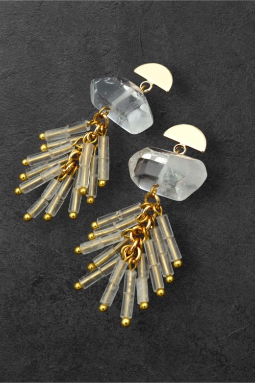 Kõrvarõngad kvartsiga