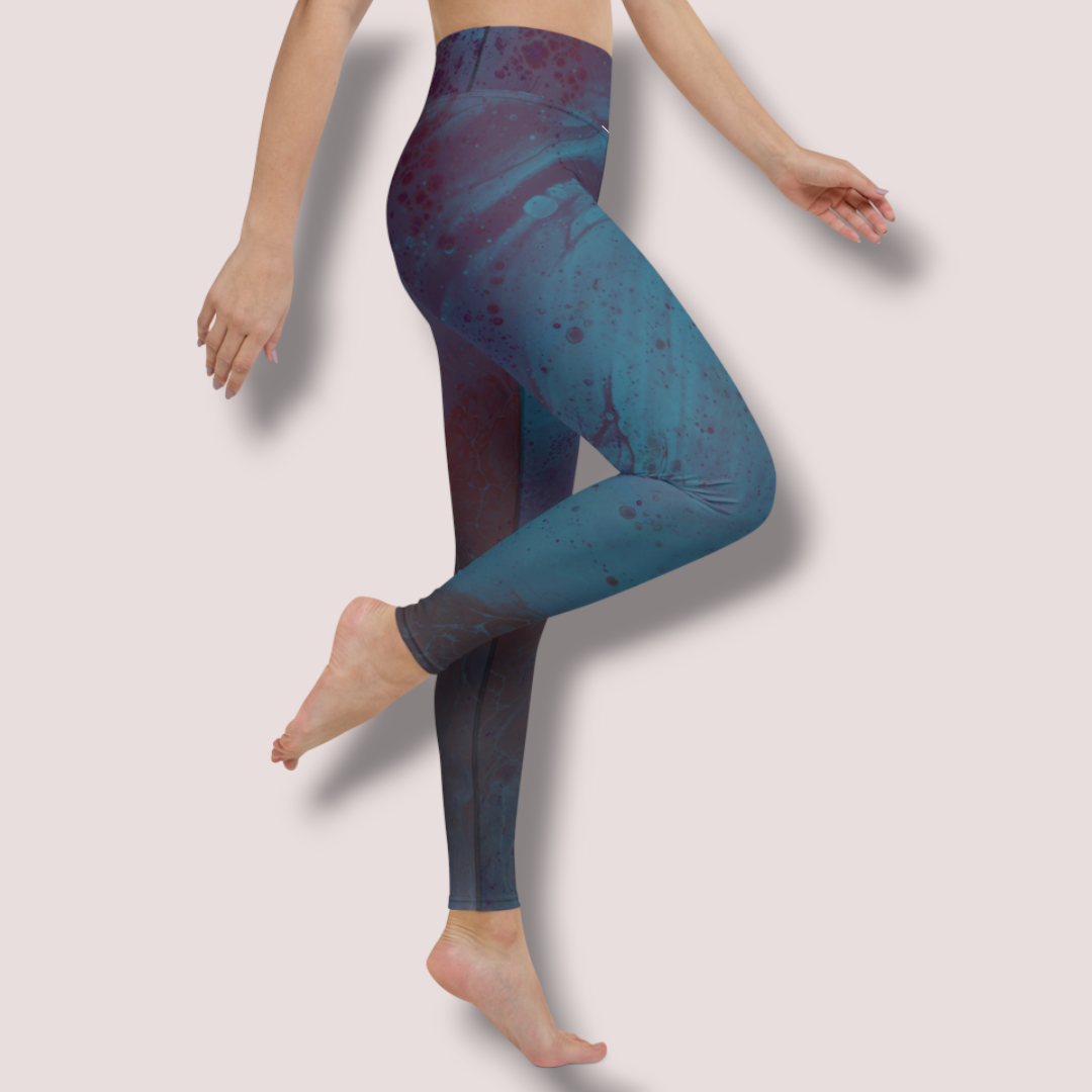 Lilla ja sinisega retuusid